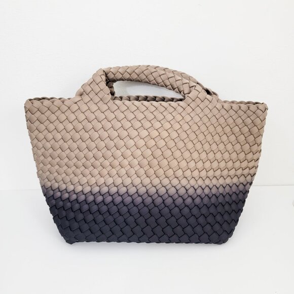 Naghedi St. Barth's Black Sand Dip Dye Mini Tote - Picture 2 of 7